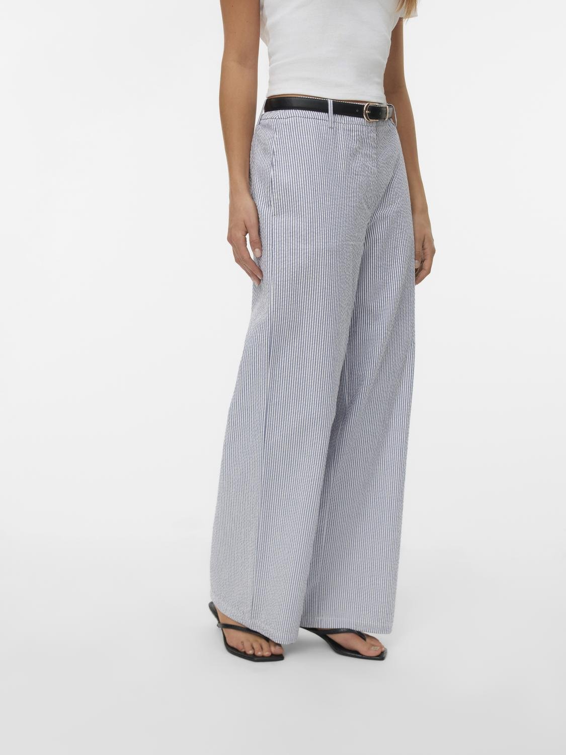 VMPIRA Trousers - Snow White - VERO MODA & VILA Bergvik